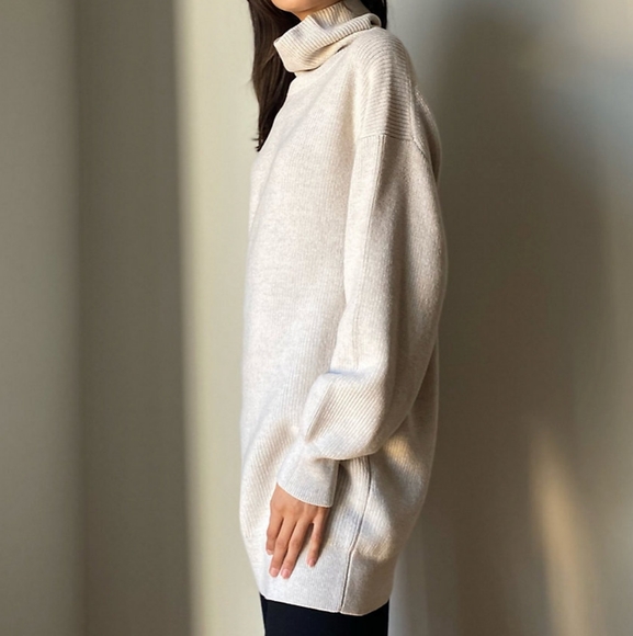 Babaton turtleneck sweater dress - Picture 6 of 11